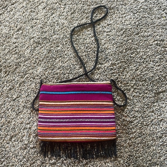 Embroidered Crossbody Bag - Picture 2 of 5